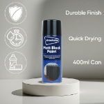 PDQ of 6 Matt Black Paint 400ML (Outer Ctn Qty: 1 PDQ of 6)