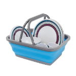 Collapsible Washing Bowl with Handle (Outer Ctn Qty: 12)