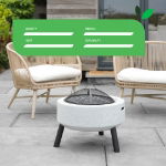 MGO Firepit, Table & BBQ