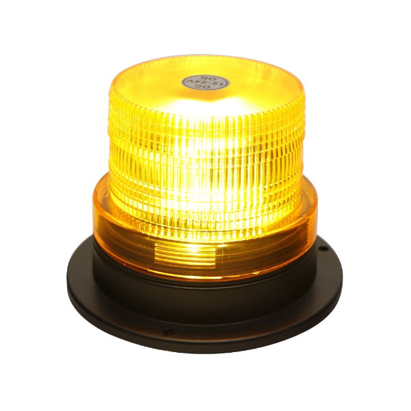 12V/24V Magnetic Amber LED Warning Flash Beacon