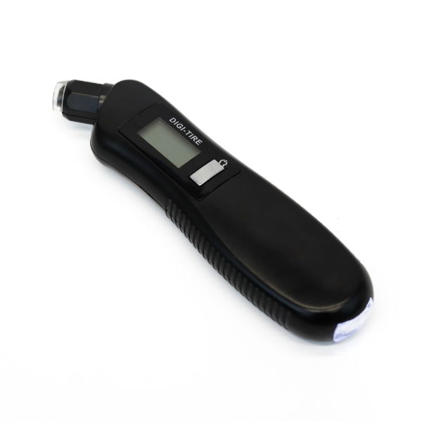 Digital LCD Tyre Pressure Gauge with LED Torch (Box Qty: 100)