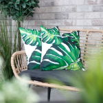 Pair of Banana Leaf Scatter Cushions (Outer Ctn Qty: 18)