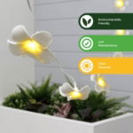 3.8m Solar Flower LED String Lights (20 Piece) (Outer Ctn Qty: 24)