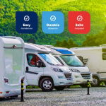 Folding Parking Post - Square Tube (Box Qty: 4)