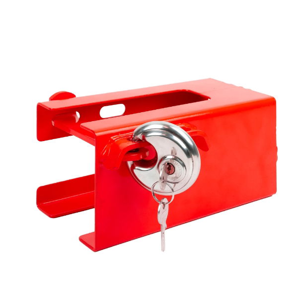 110 x 110 Coupling Lock Red Colour Plated (Box Qty: 10)