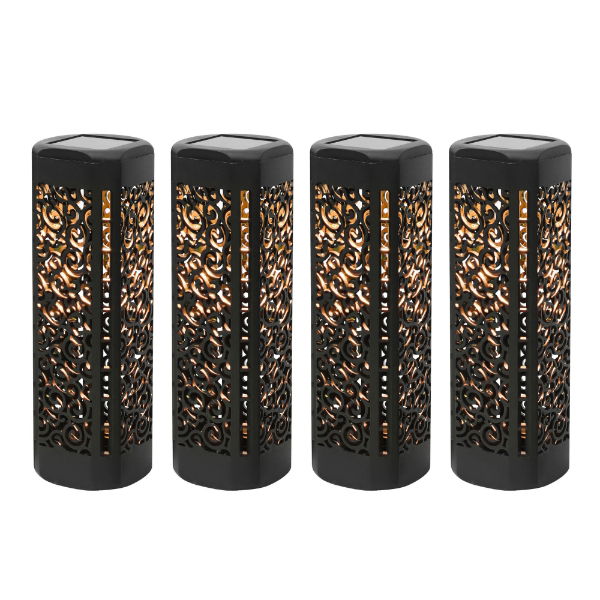 Solar Stake Lights (Pack Of 4) (Outer Ctn Qty: 12)