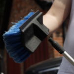 SWCWB - Telescopic Car Wash Brush With Rubber Squeegee (Outer Ctn Qty: 10)