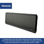 Black ABS Number Plate Holder (Plastic) (Outer Ctn Qty: 50 (Inner Ctns of 5))