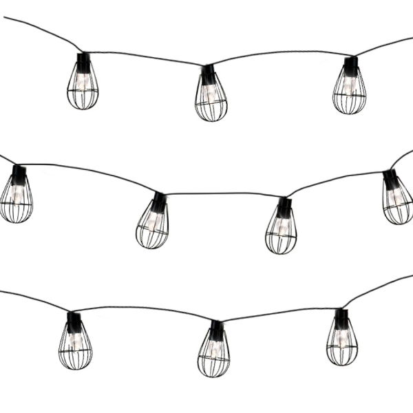 8 Led Metal Bulb Solar Lights (Outer Ctn Qty: 8)