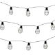 8 Led Metal Bulb Solar Lights (Outer Ctn Qty: 8)