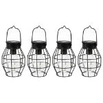 Timeless Caged Mini Lanterns (Pack of 4)