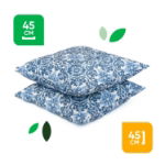 Outdoor Kaleidoscope Blue Pair Of Scatter Cushions (Outer Ctn Qty: 18)