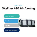 Skyliner 420 Air Awning