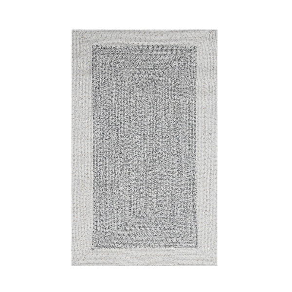 Jute-Style Indoor & Outdoor Rug - Light Grey - 80cm x 150cm (Outer Ctn Qty: 9)