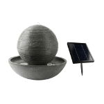 Solar Ball Water Feature With Battery Back-up (Outer Carton: 1)