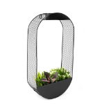 Oval Solar Wall Planter