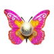 Solar Metal Sunset Butterfly With LED Crackle Ball (Outer Ctn Qty: 4)