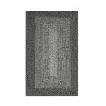 Jute-Style Indoor & Outdoor Rug - Dark Grey - 80cm x 150cm (Outer Ctn Qty: 9)