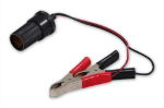 12V Auxiliary Socket With Crocodile Clips (Box Qty: 100)