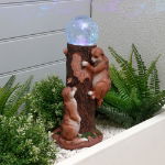 Solar Meerkat Colour Changing Ball Light