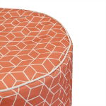 Outdoor Cube Terracotta Pouf Ottoman (Outer Ctn Qty: 20)