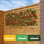 Solar Red Flower Trellis (Outer Ctn Qty: 6)