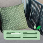 Outdoor Pair Of Scatter Cushions - Green Cube (Outer Ctn Qty: 18)