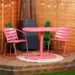 Iris Bistro Set (Pink) (Outer Ctn Qty: 1)