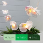 2m Solar Orchid Flower LED String Lights (12 Piece) (Outer Ctn Qty: 24)
