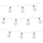 2m Solar Micro LED Bulb String Lights (10 Piece) (Outer Ctn Qty: 12)