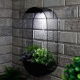 Oval Solar Wall Planter