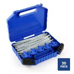 30 Piece Heavy Duty Hard Ground Peg Set (Outer Ctn Qty: 10)