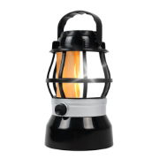 Camping Dimming Lantern With Flame LED