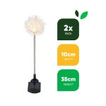 Solar Dandelion Stake Lights (Pack of 2)