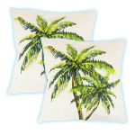 Outdoor Pair Of Scatter Cushions - Light Up Palm (Outer Ctn Qty: 18)