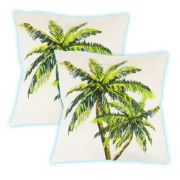 Outdoor Pair Of Scatter Cushions - Light Up Palm (Outer Ctn Qty: 18)