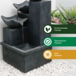 Solar Powered Water Feature - Cascading Slate (Outer Carton Quantity: 1)