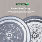 Vanguard Round Outdoor Rug (Grey/White) 150cm (Outer Ctn Qty: 20)