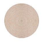 Jute-Style Indoor & Outdoor Rug - Plain - 120cm Diameter (Outer Ctn Qty: 9)