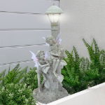 Solar Fairies Under Lamp Post