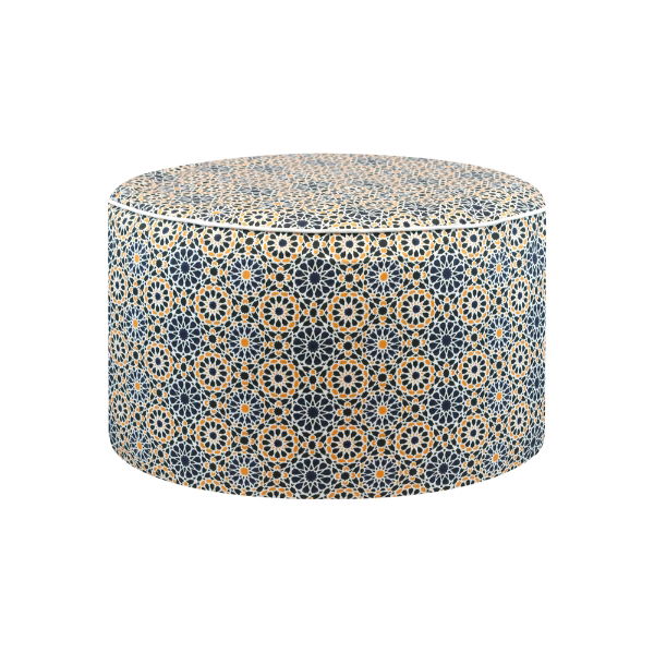 Outdoor Casablanca Pouf Ottoman (Outer Ctn Qty: 20)