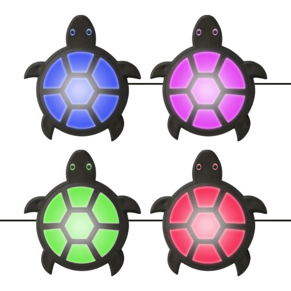 Solar Sea Turtle String Lights (Colour-Changing LED)