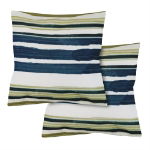 Pair of Painted Stripe Scatter Cushions (Outer Ctn Qty: 18)