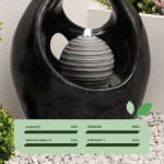 Solar Powered Water Feature - Baroque-Style  (Outer Carton Quantity: 1)