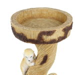 Solar Meerkat Bird Bath