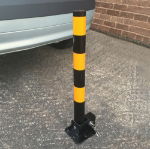 Folding Parking Post - Round (Box Qty: 4)