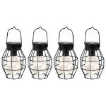 Timeless Caged Mini Lanterns (Pack of 4)