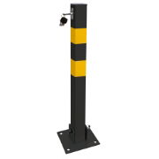 Folding Parking Post - Square Tube (Box Qty: 4)