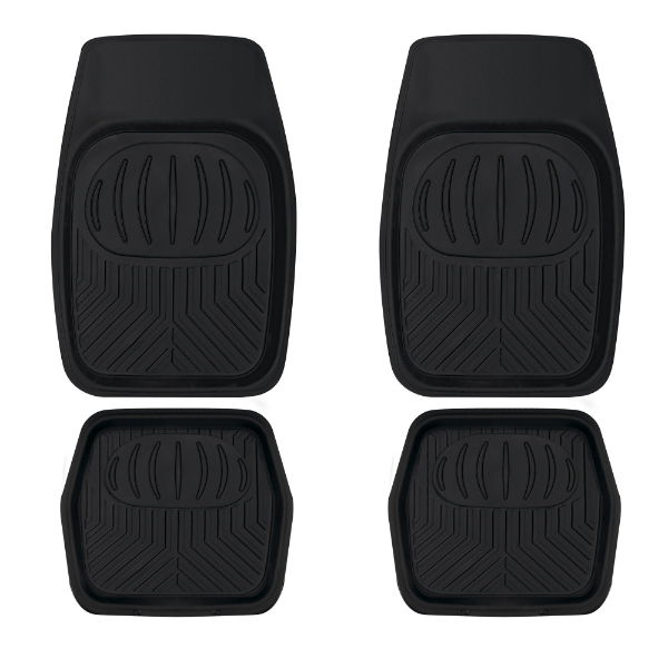 All Terrain 4 pce Mat Set Black (Box Qty: 6)