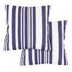 Pair of Blue Stripe Scatter Cushions (Outer Ctn Qty: 18)